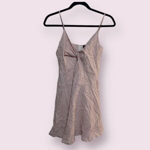 Twist Front Hipster Hippie Boho Bohemian Chic Girly Classy Party Hip Mini Dress